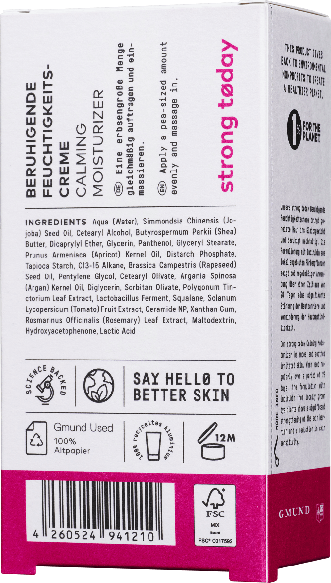 Feuchtigkeitscreme beruhigend, 50 ml