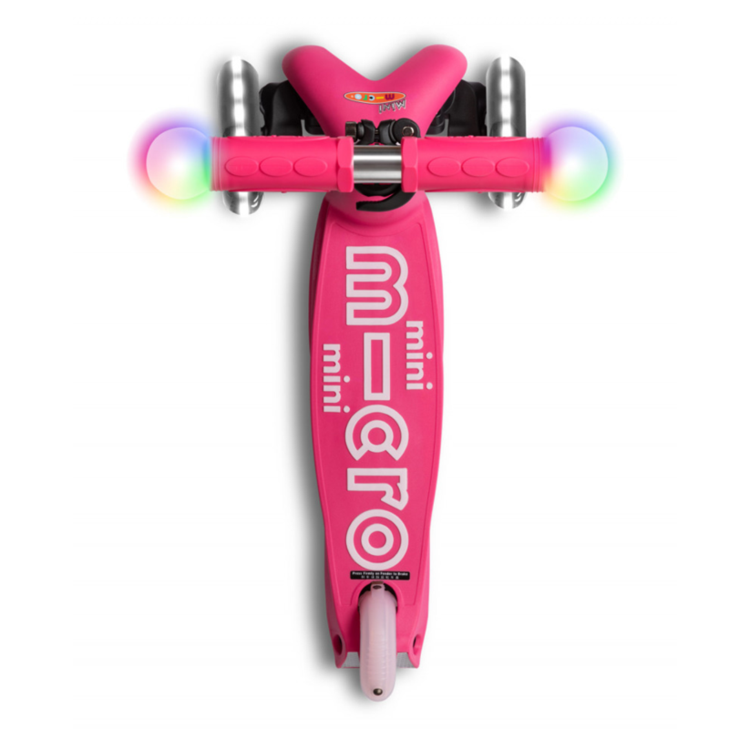 Trottinette 3 roues enfant LED – Mini Micro Deluxe Magic Rose