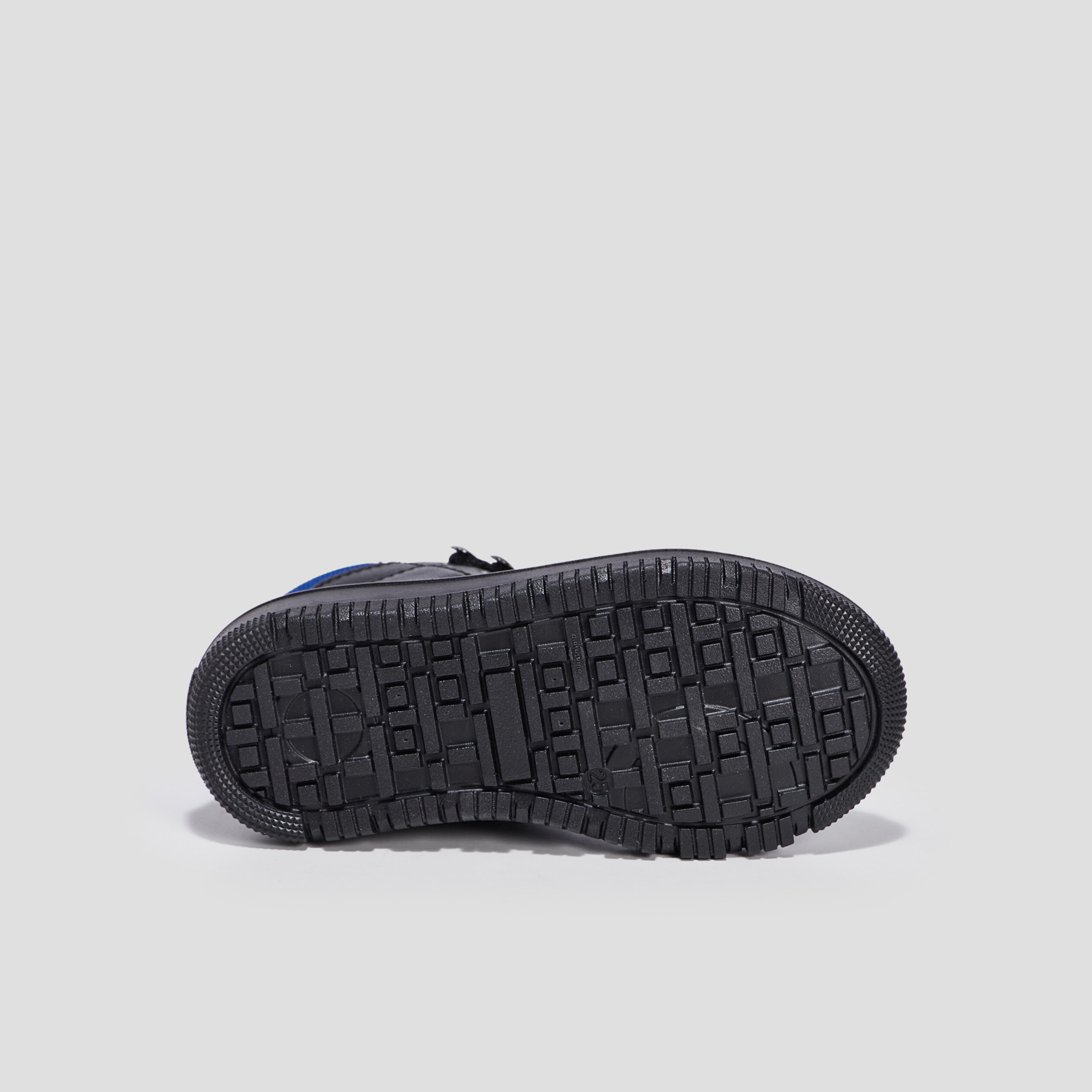 Baskets montantes zippées noir garçon | La Halle