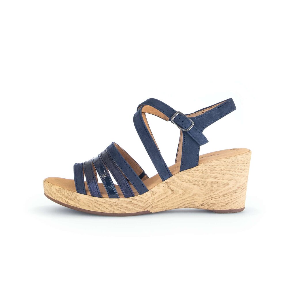 Gabor fashion Keilsandalette blau