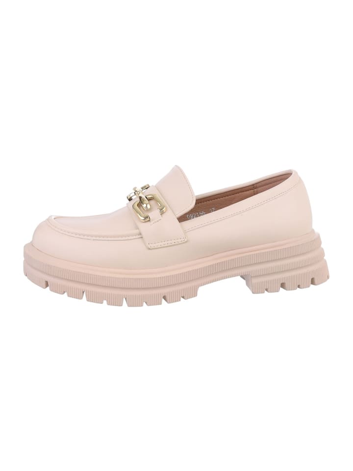 Ital-Design Halbschuh in Beige günstig kaufen