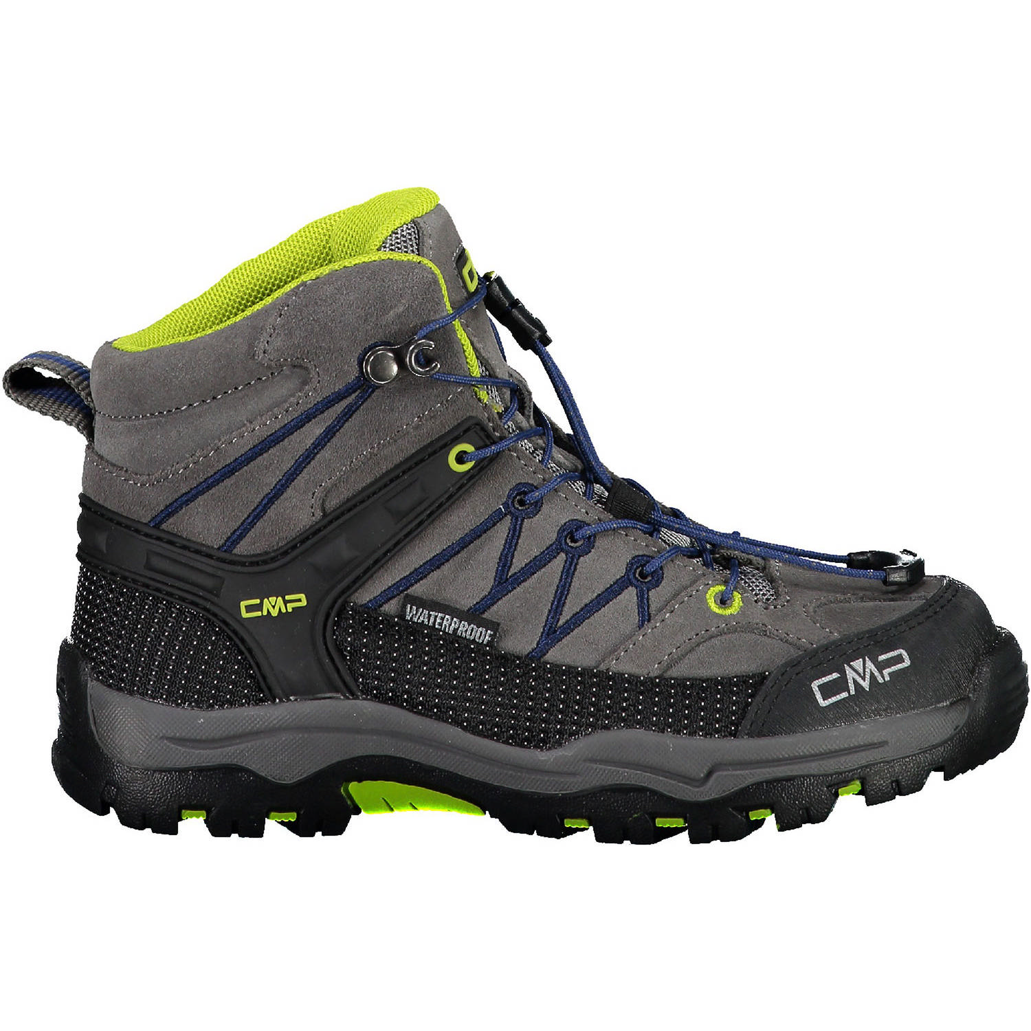 CMP Rigel Mid 3Q12944 M, Wanderstiefel, Kinder, Grau (Grey/Volt)