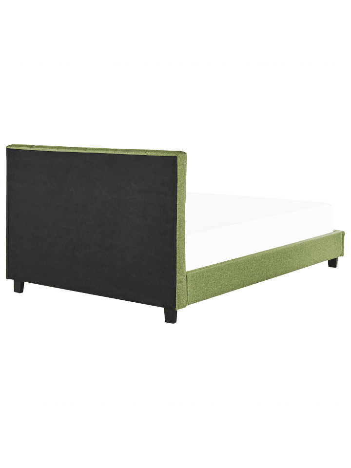 Beliani Doppelbett LA ROCHELLE in Grün - (W) 170 x (H) 109 x (L) 218 cm günstig kaufen onesize