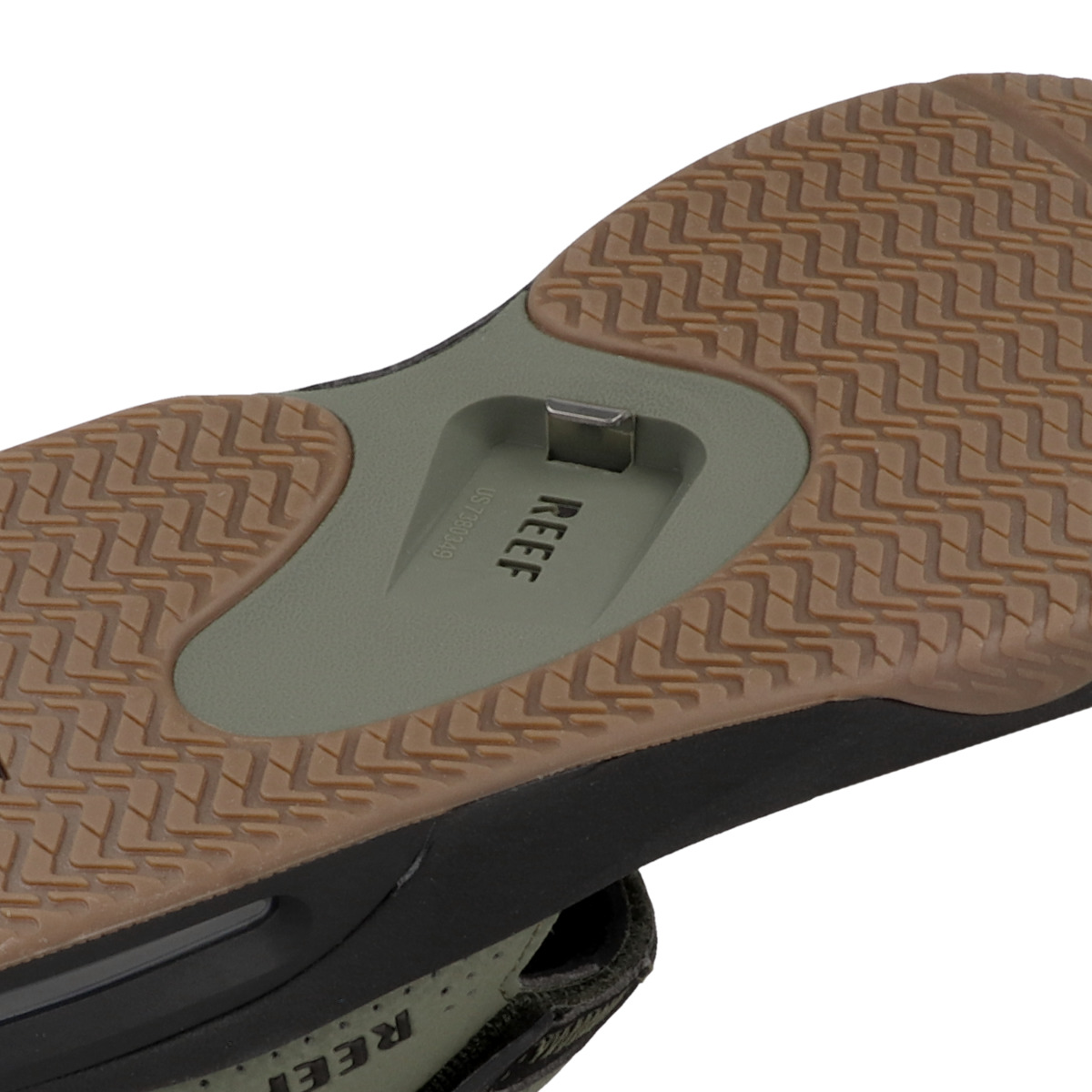 Reef Fanning Baja Sandale gruen
