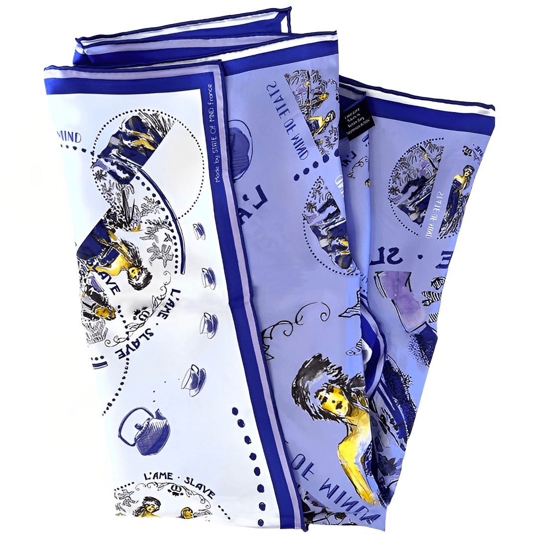 L'Ame Slave Silk Scarf