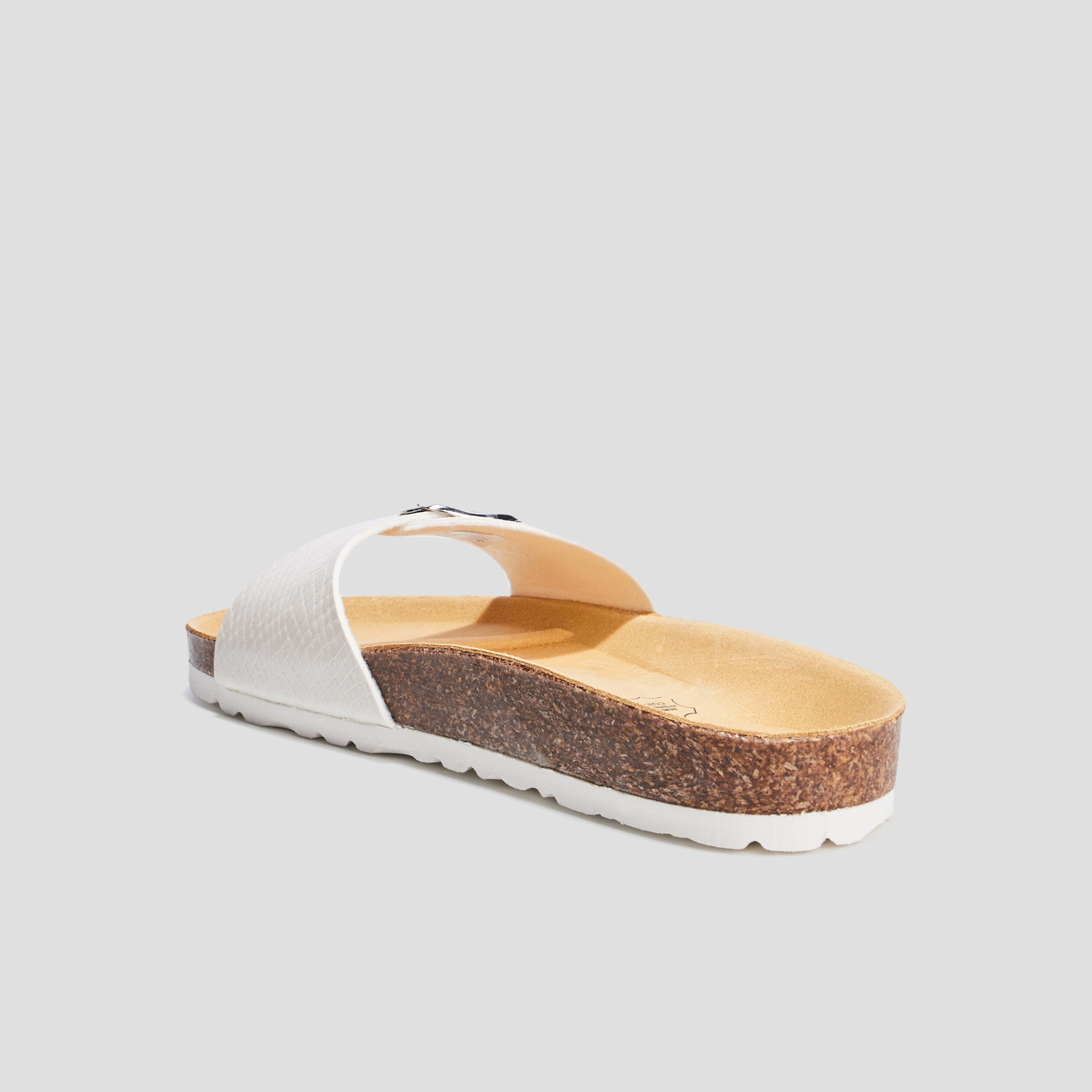 Mules blanc femme | La Halle