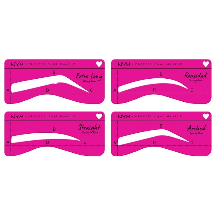 Zero To Brow Stencil Thin Brow