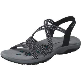 Skechers Reggea Slim Turn It Up in schwarz