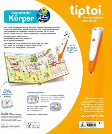tiptoi® Wieso? Weshalb? Warum? Alles über den Körper