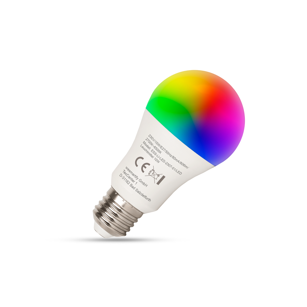 essentials WLAN Glühbirne für Smart Home 10 W, Alexa kompatibel
