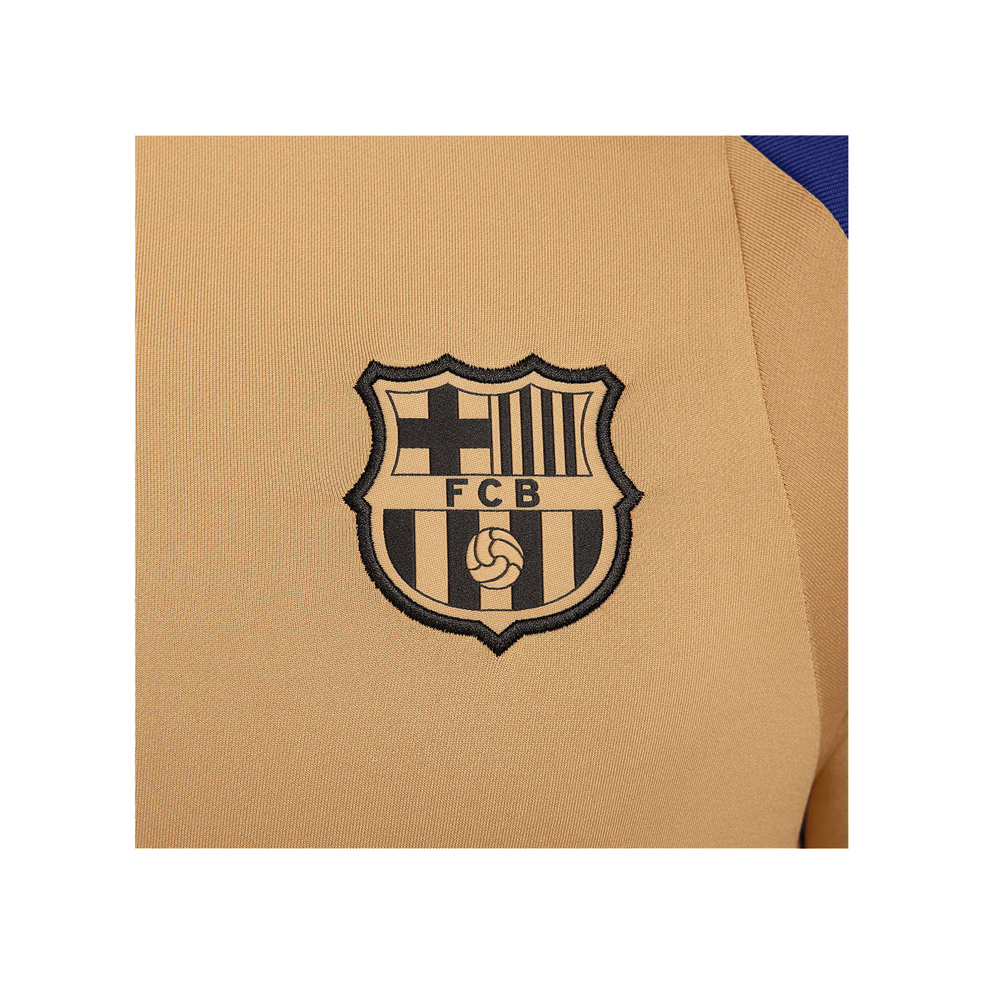 Nike FC Barcelona Strike Drill Top Sweatshirt Gold F717