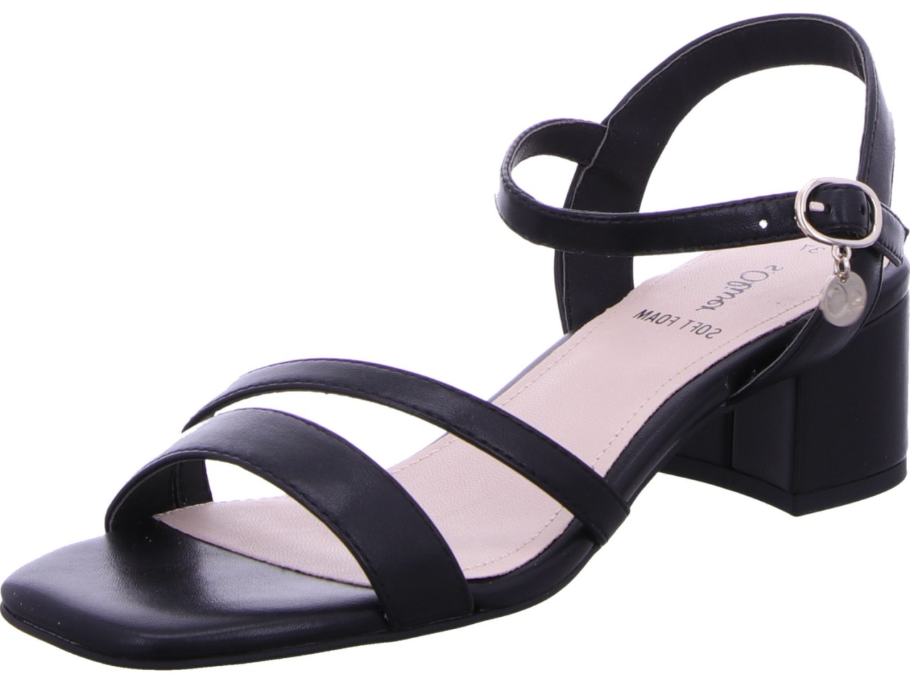 S.OLIVER Klassische Sandalen schwarz