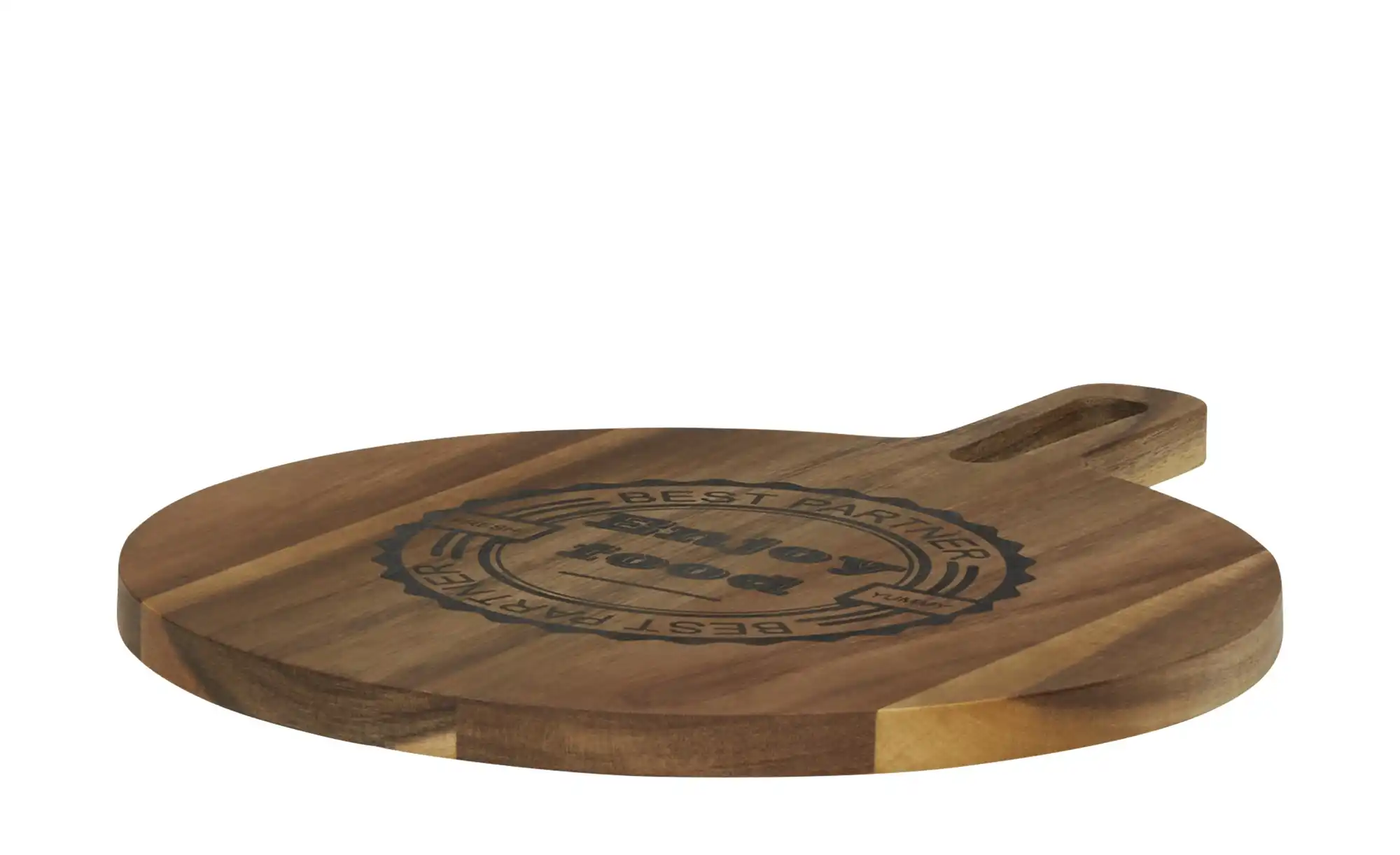 KHG Tablett rund mit Aufdruck