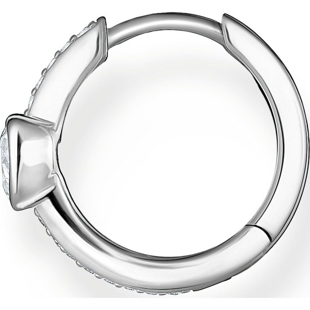 Thomas Sabo Boucle d'oreille unique 925 Argent Boucles d'oreilles