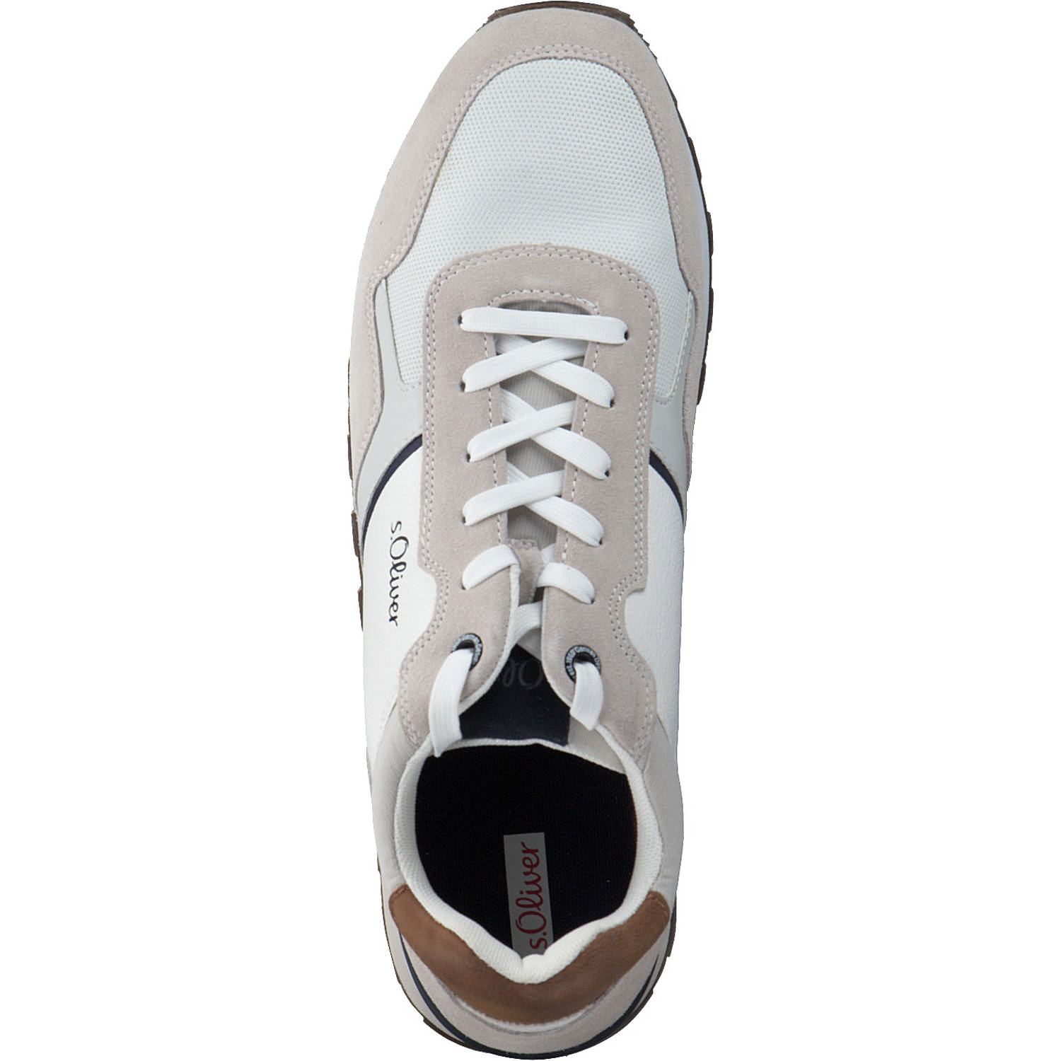 s. Oliver 13627, Klassische- & Business Schuhe, Herren, white