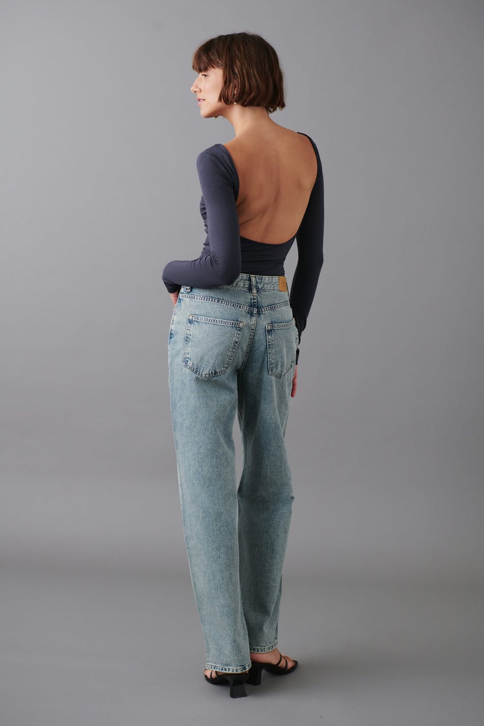 Baggy distressed jeans