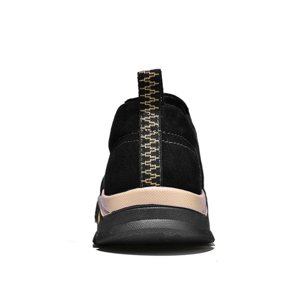 HUSKSWARE Slipper (Saisonschuhe aus Nubukleder, atmungsaktiv, Verschleißfest) Lässige Business-Lederschuhe, leichte Herrenschuhe, Outdoor-Schuhe