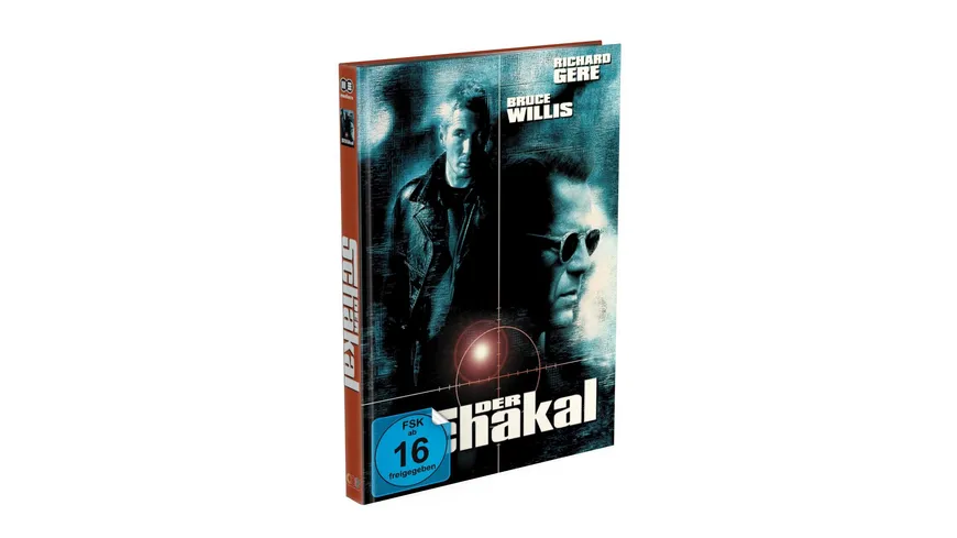 DER SCHAKAL - 2-Disc Mediabook Cover A (Blu-ray + DVD) Limited 500 Edition – Uncut
