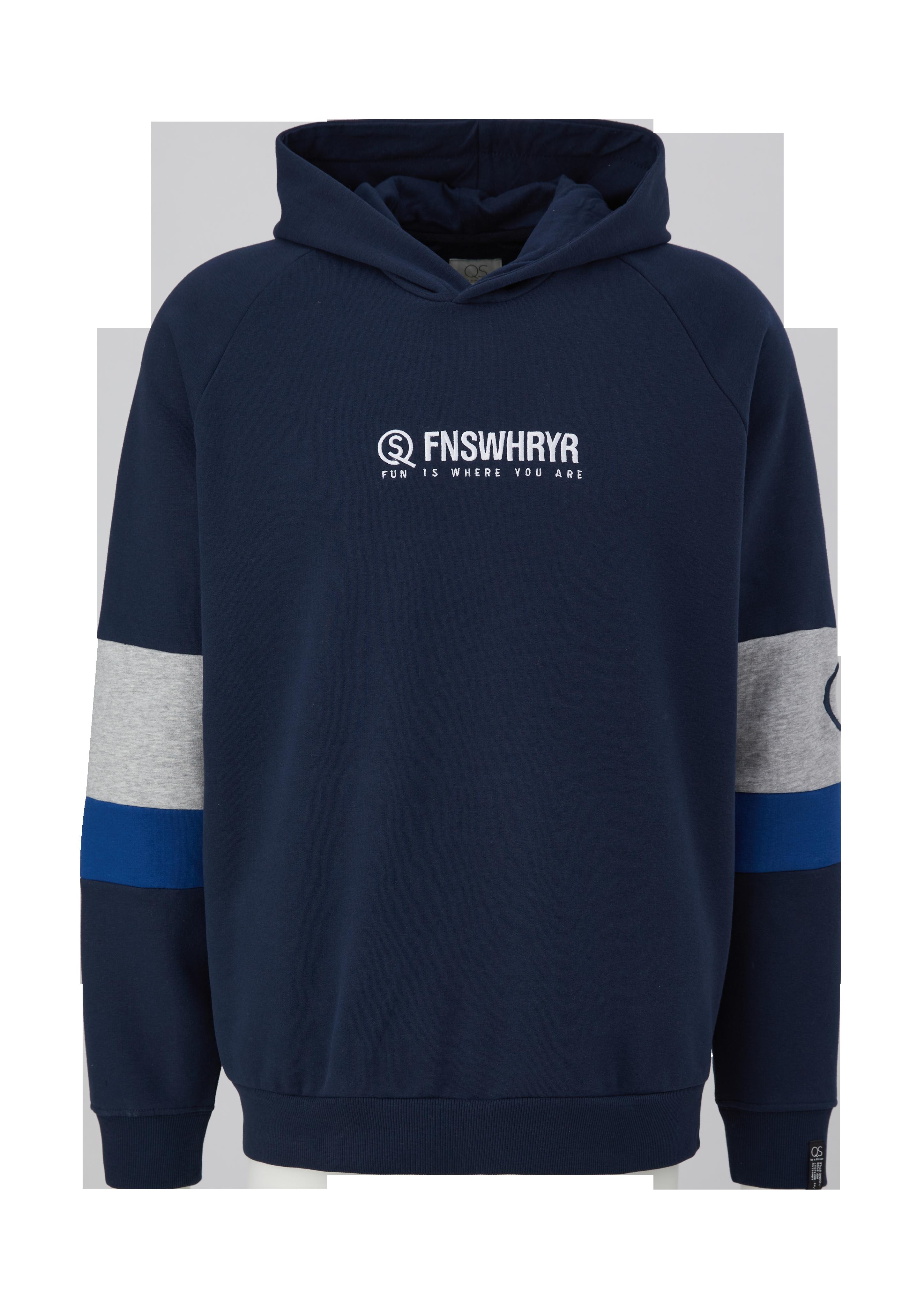 Sweatshirt mit Labelstickereien  2124165-59D0