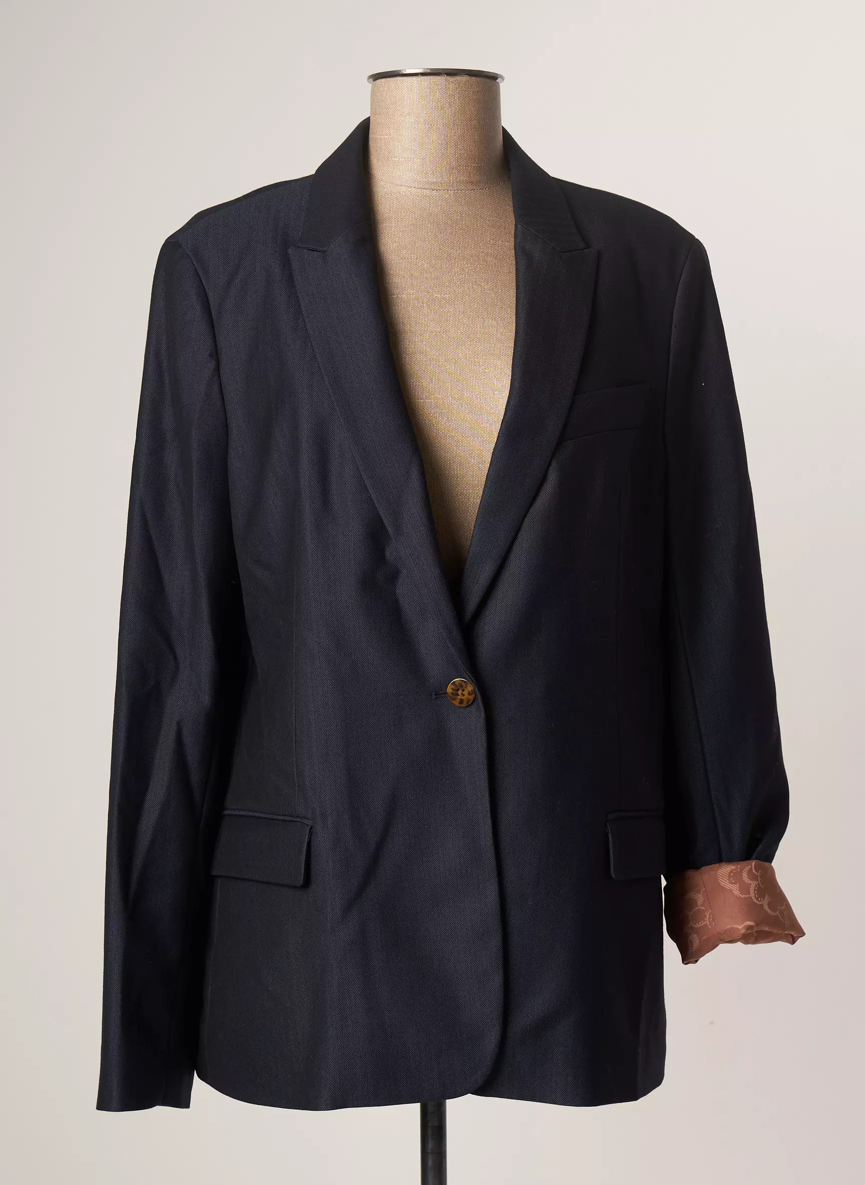 Scotch Soda Blazers Femme couleur bleu