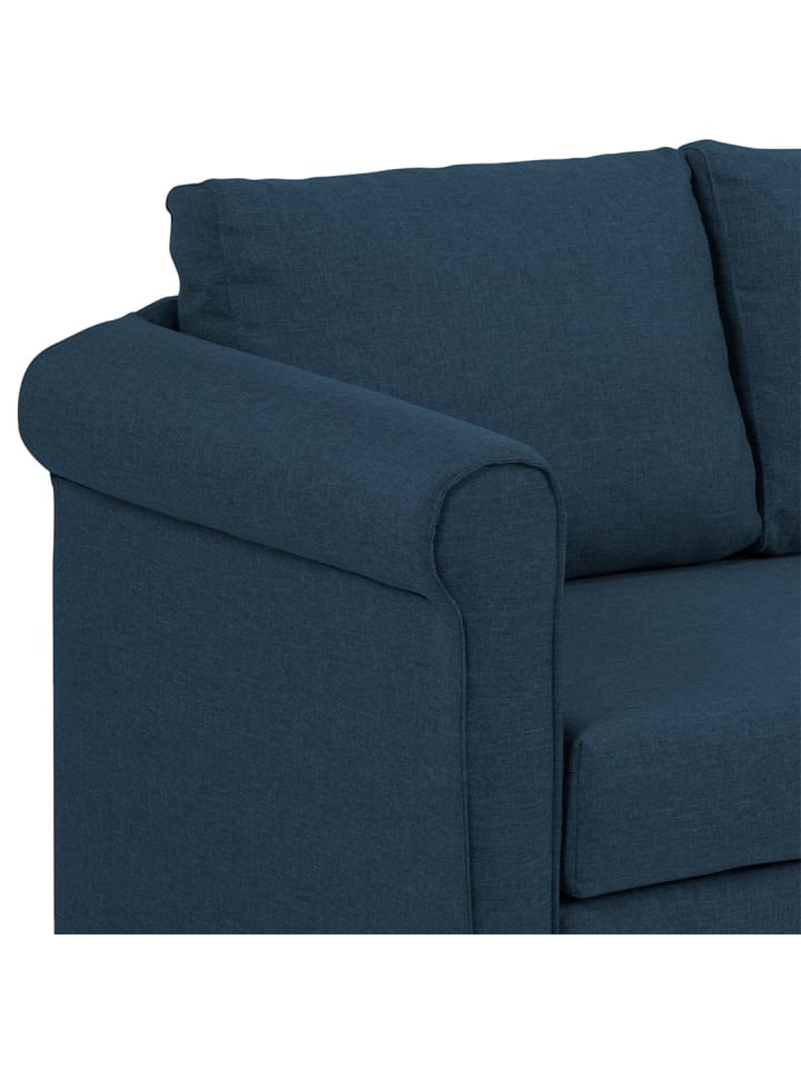 ebuy24 Schlafsofa Romy Dunkelblau 146 x 74 cm günstig kaufen onesize