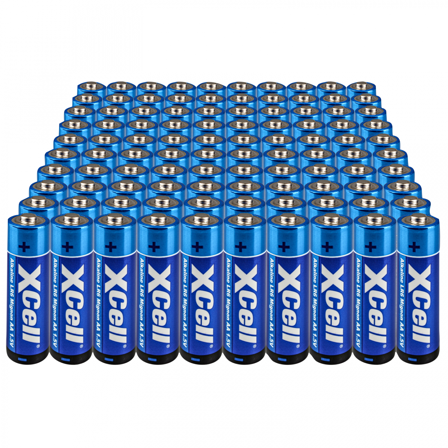 XCell Batterie LR6 Mignon AA-Alkaline 1,5 V (100er Box)
