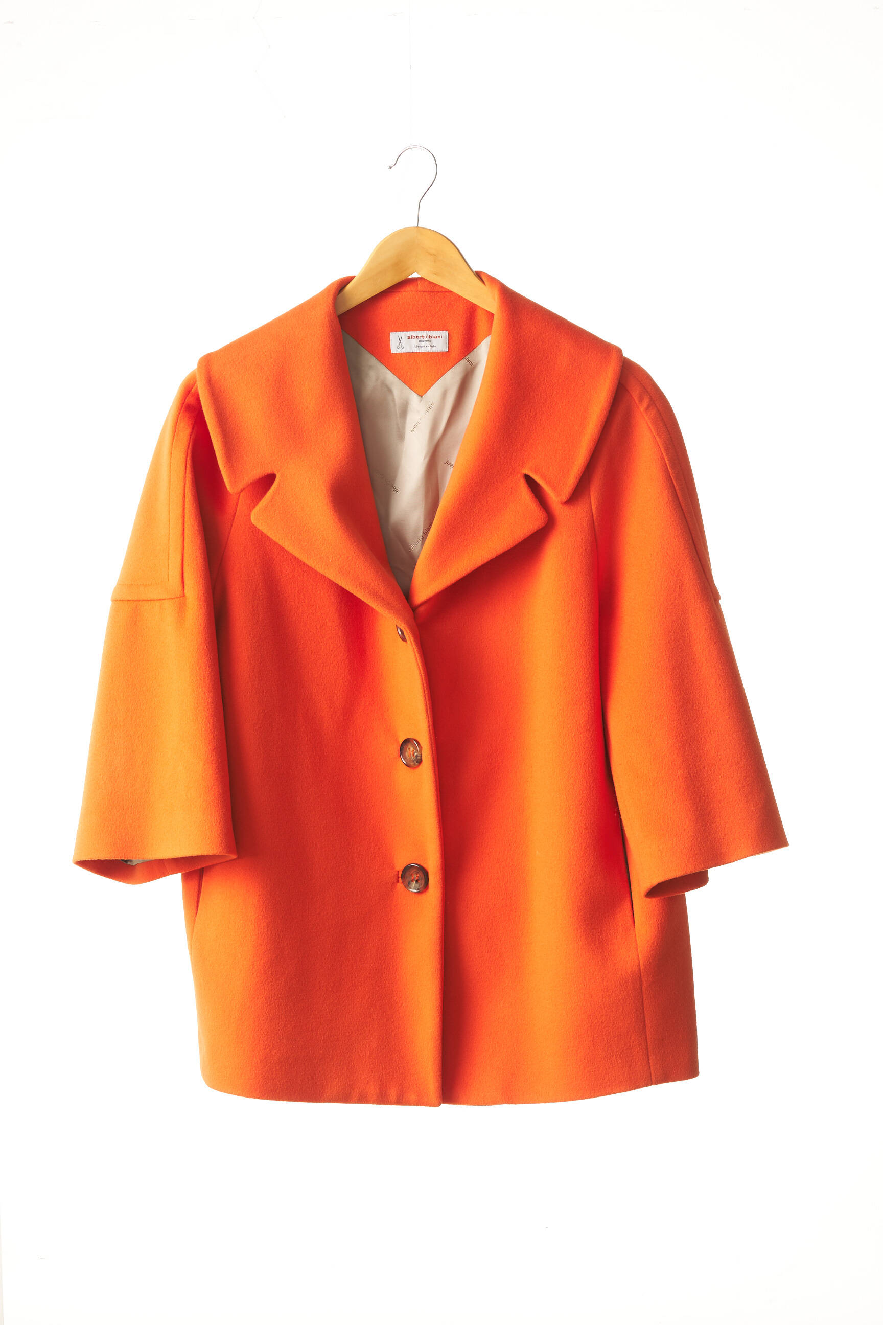 Alberto Biani Manteaux Longs Femme couleur orange