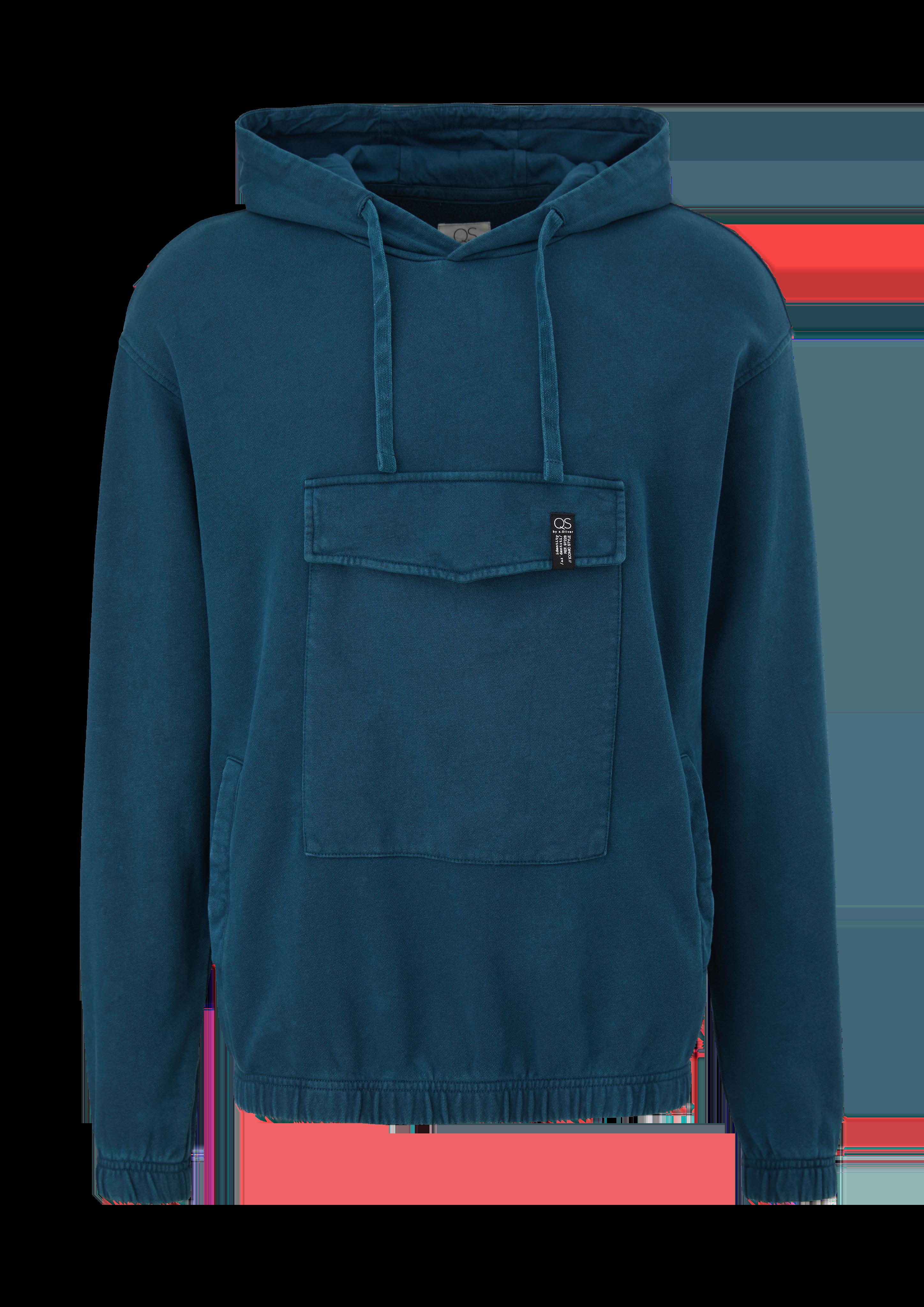 Hoodie mit Fronttasche  2120462-6985