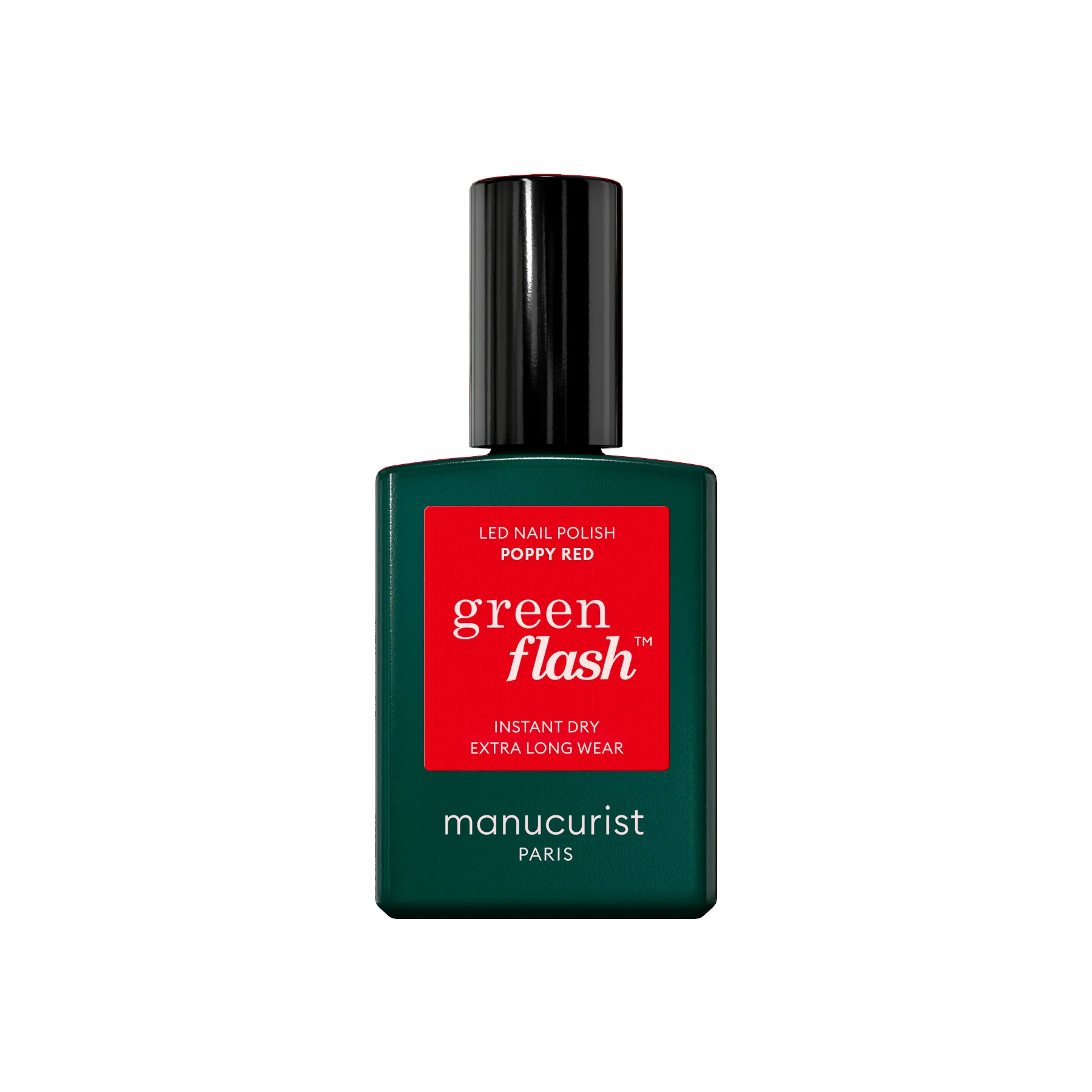 GREEN FLASH Nails - Pusiau ilgalaikis nagų lakas - Gelio efekto nagų lakas