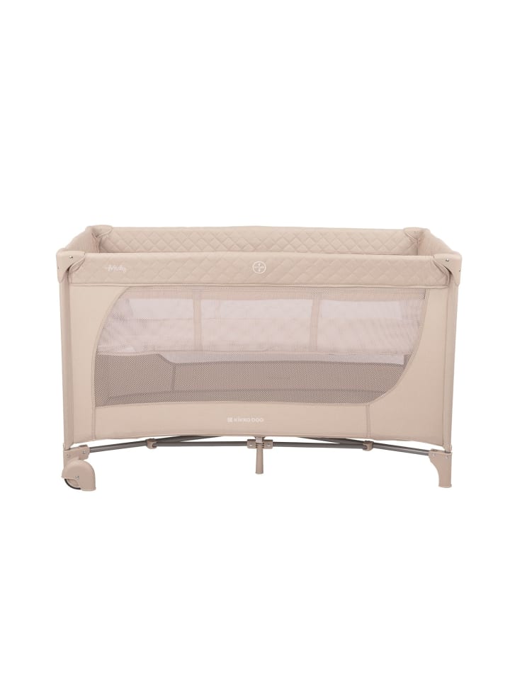 Kikkaboo Reisebett Medley, 2 Ebenen in braun günstig kaufen 60x120 cm