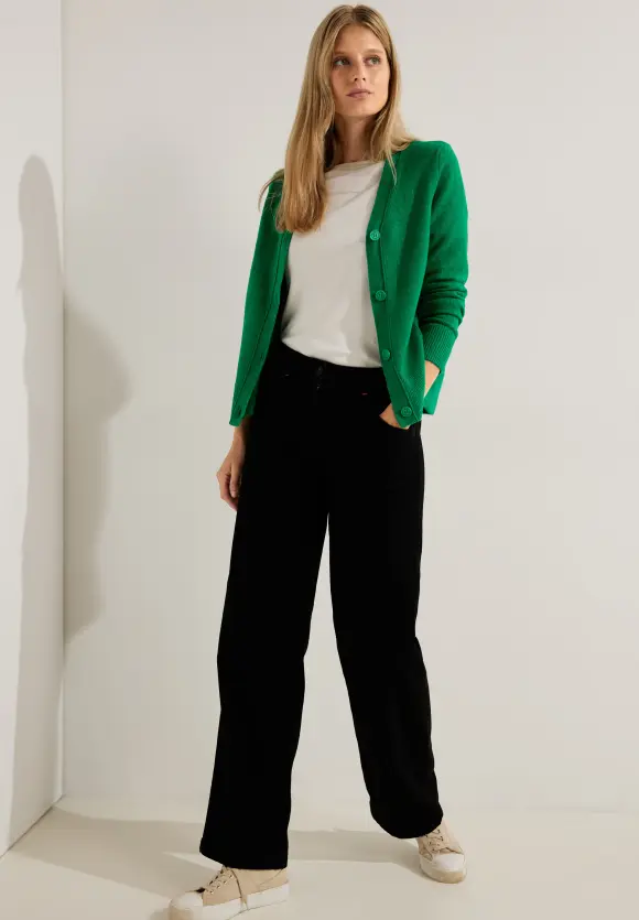 CECIL Cardigan mit Ziernähten