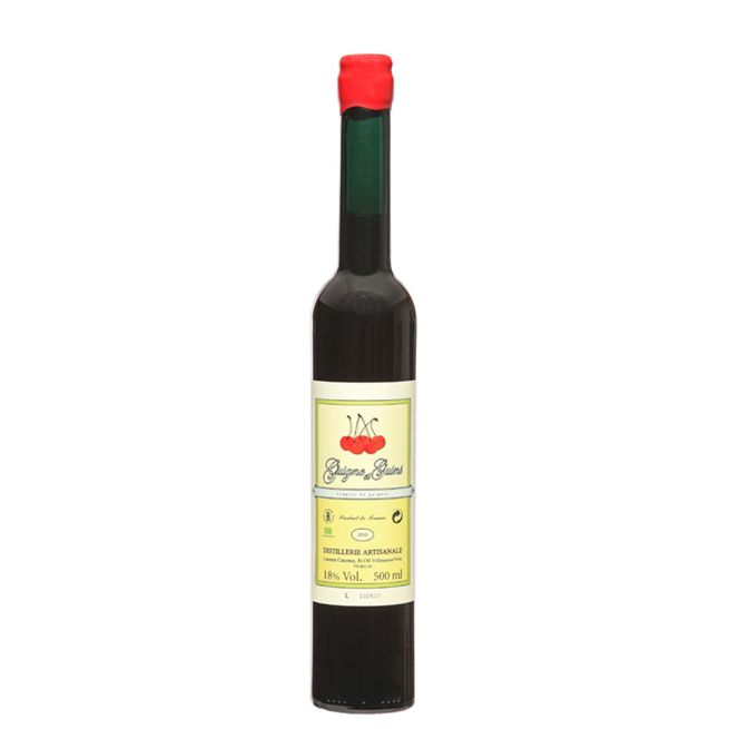 Liqueur de fruits Laurent Cazottes Guines et Guins 18°