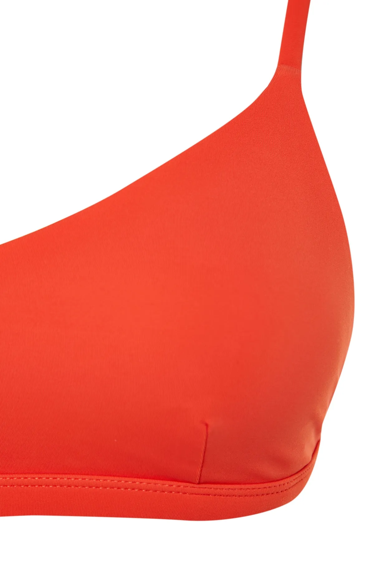Trendyol Collection  Bustier-Bikinioberteil mit Granatapfelblüten TBESS21BU0104