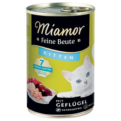 Sparpaket Miamor Feine Beute Kitten 12 x 400 g