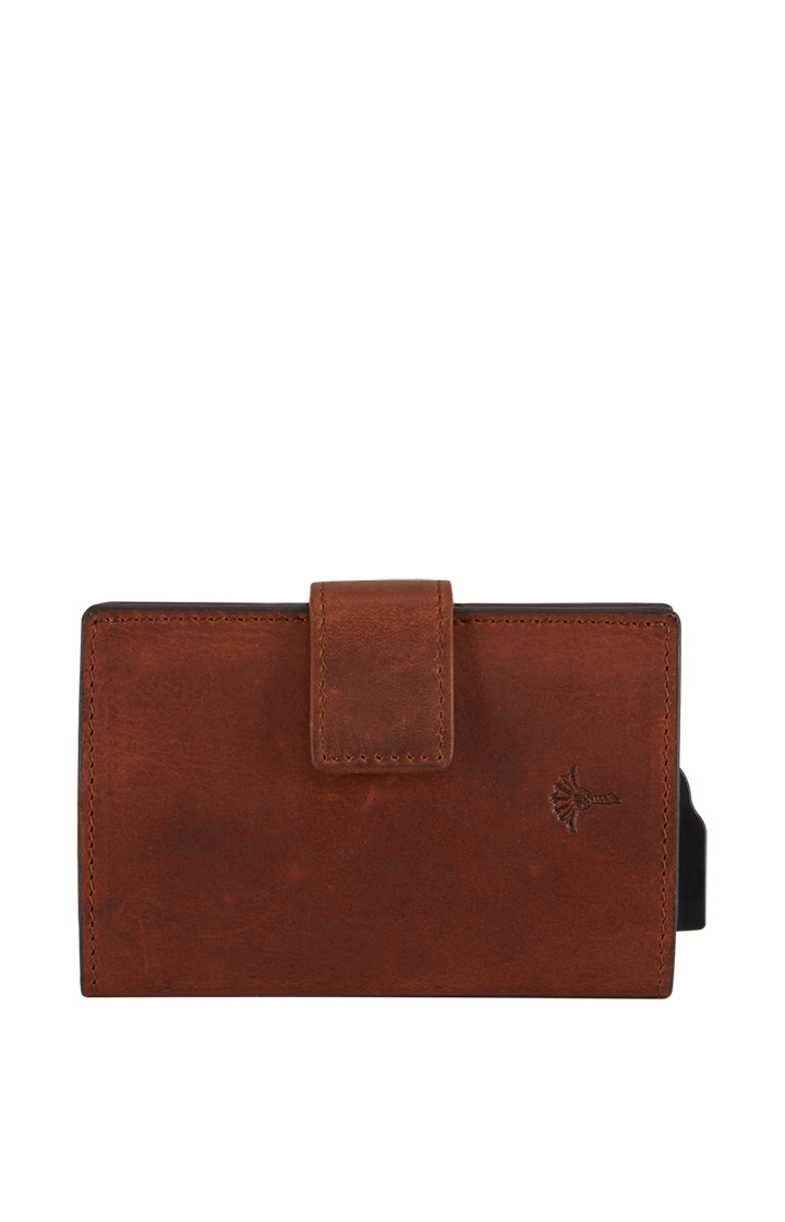 Geldbörse Loreto C-Three E-Cage in Cognac-Braun