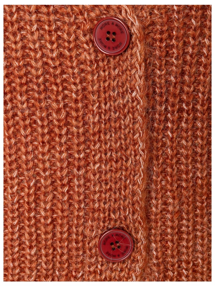 More & More Strickjacke in braun günstig kaufen