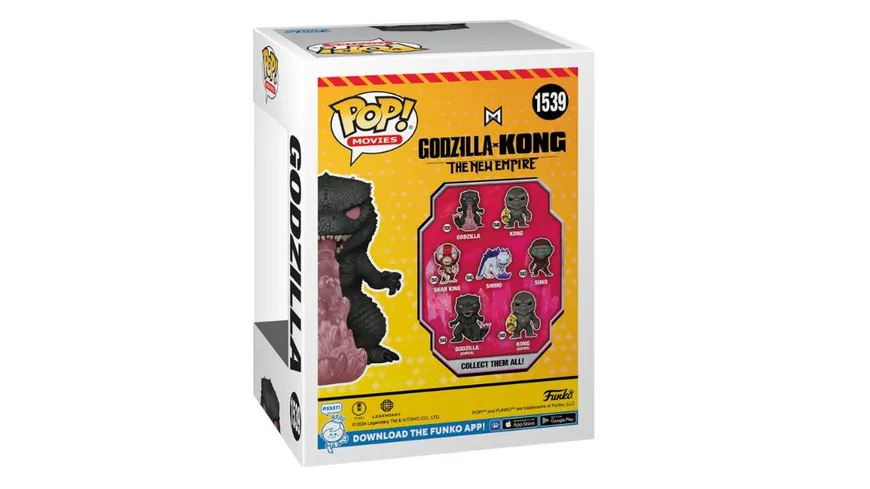 Funko - POP! - Godzilla vs Kong: The New Empire -Godzilla w/Heat-Ray Vinyl