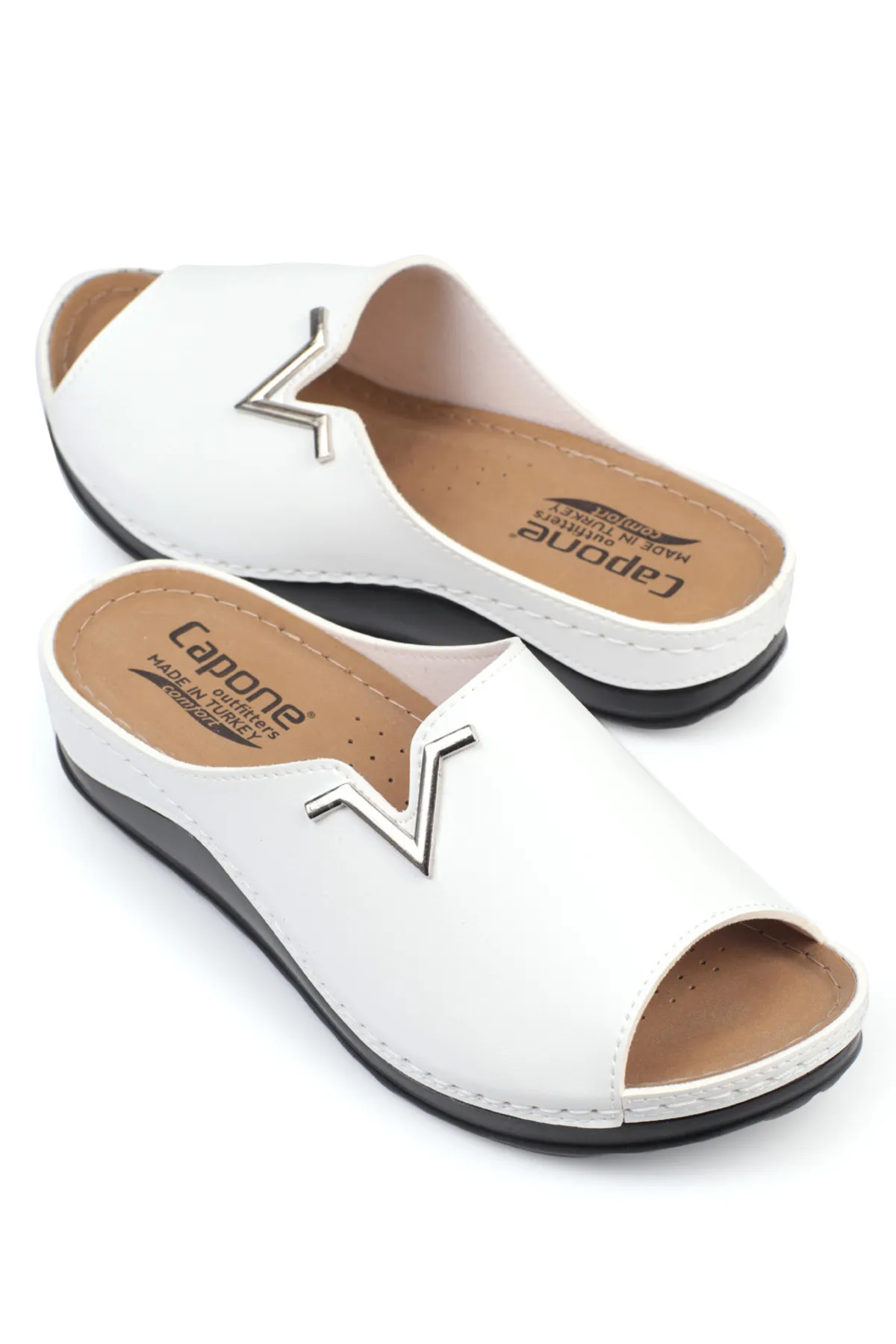 Capone Outfitters  107012 Anatomische Komfort-Hausschuhe für Damen