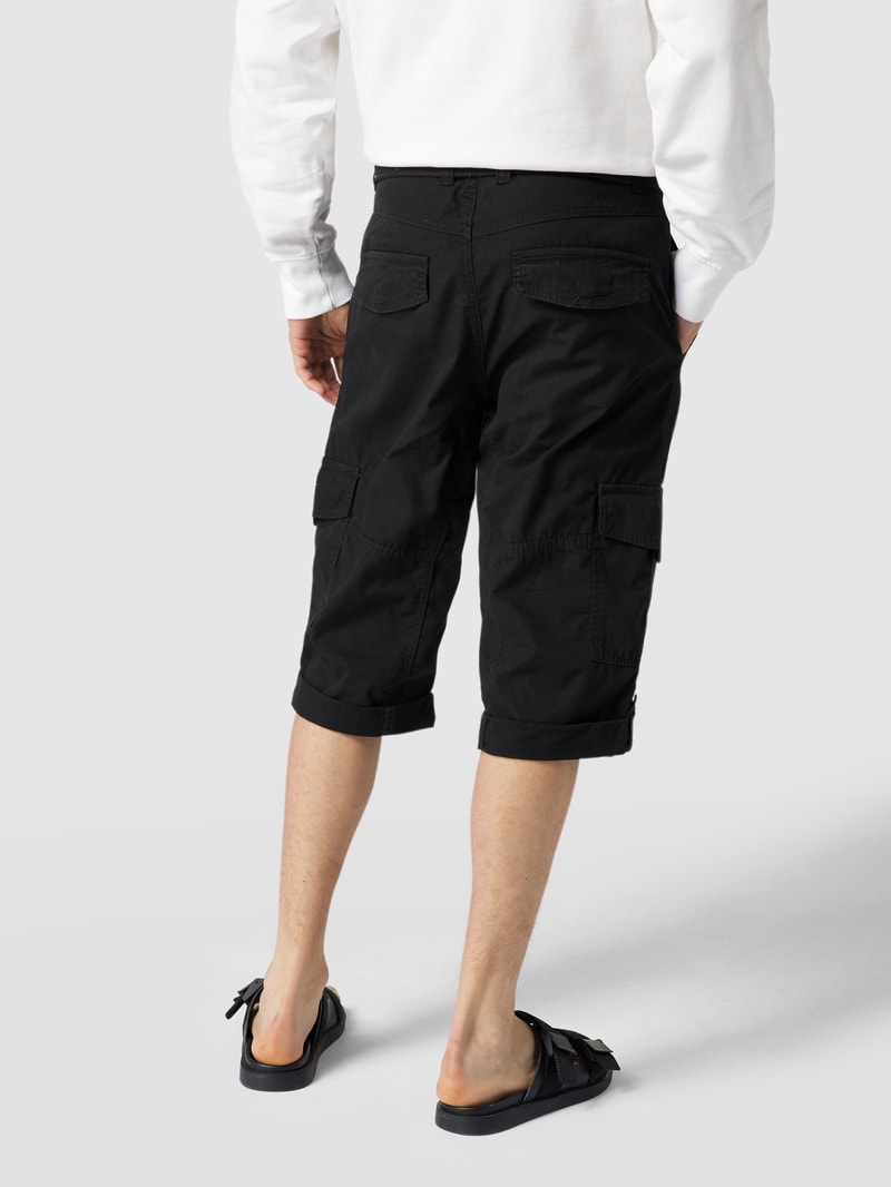 Cargoshorts inklusive Gürtel in schwarz