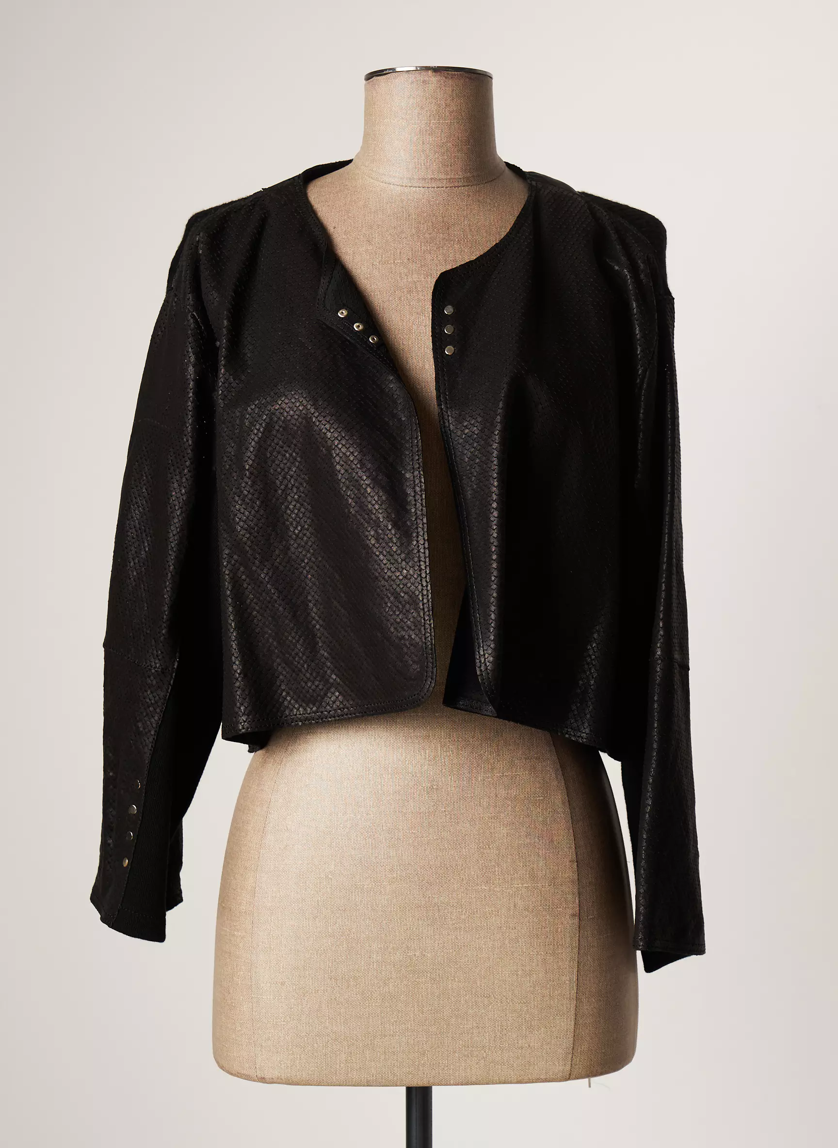 Lauren Vidal Vestecasual Femme couleur noir