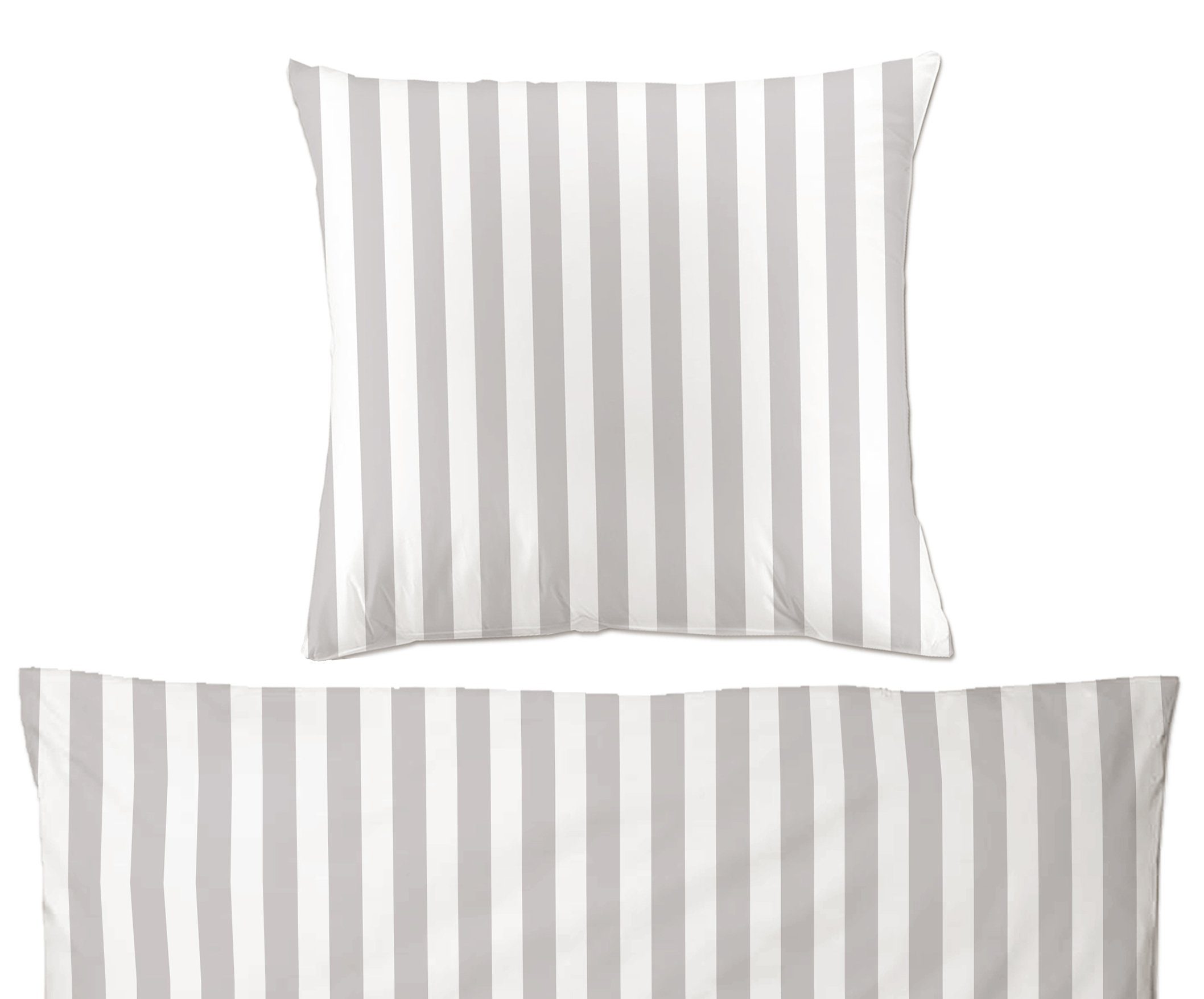 Bettwäsche Warme Bettwäsche 135x200 155x220 Baumwolle Biber Winter Bettbezug, Carpe Sonno, Biber, 2 teilig, Deckenbezug + Kissenbezug Flauschige Winterbettwäsche Flanell Streifen