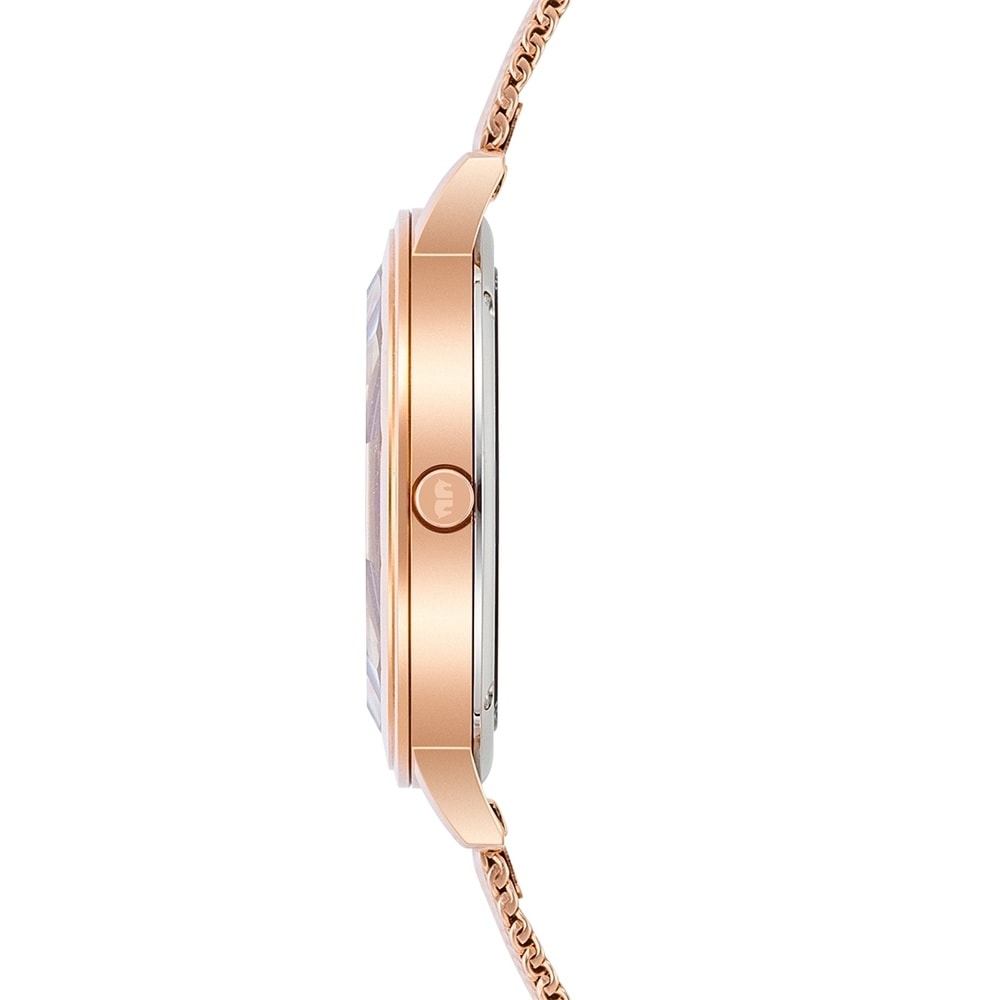 Rhodenwald & Söhne Montre à quartz Lucrezia en Or rose Acier inoxydable en Or rose Montre
