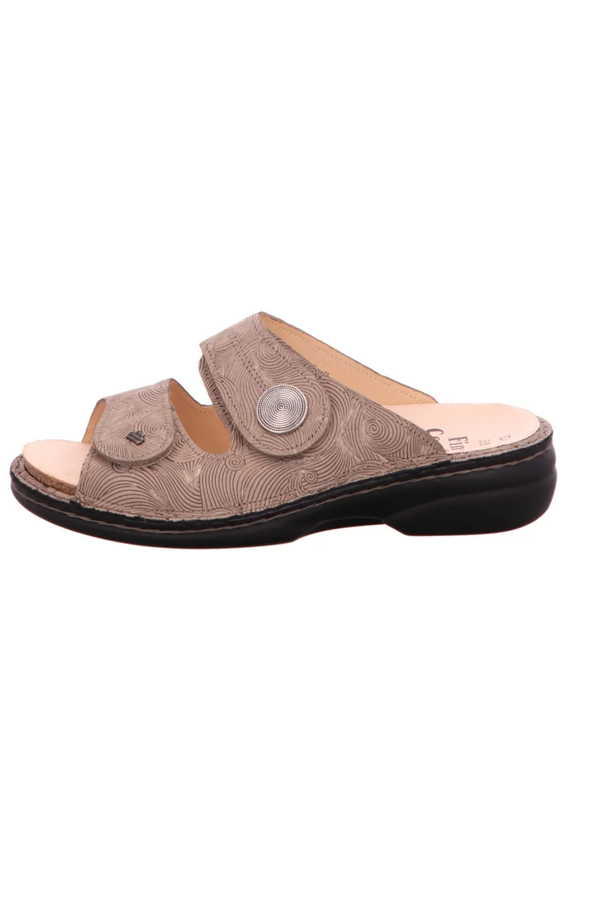 Finn Comfort  Sandalette - Beige - Flacher Absatz