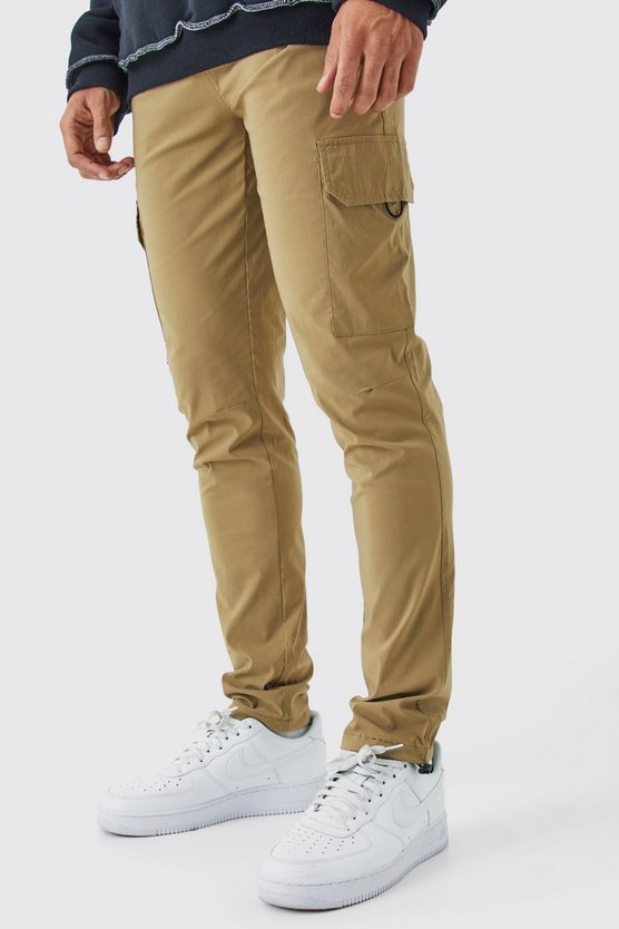 Elastische leichte Stretch Skinny Cargo-Hose
