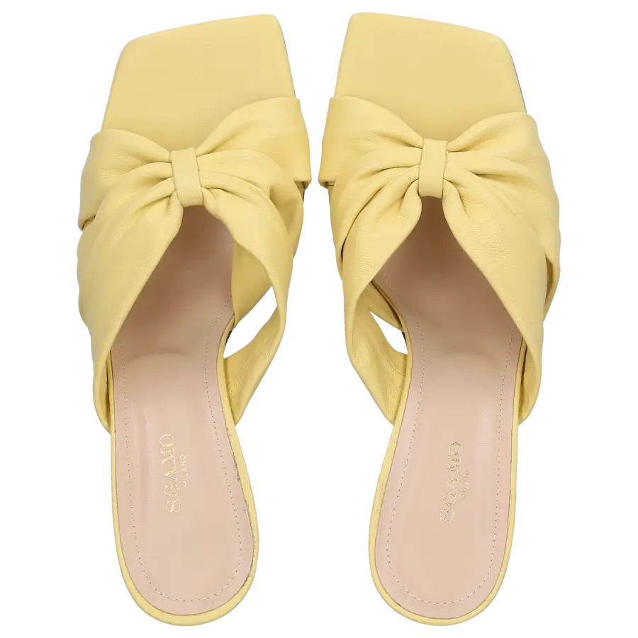 Sgamo - Sandalen 521 Nappaleder - gelb