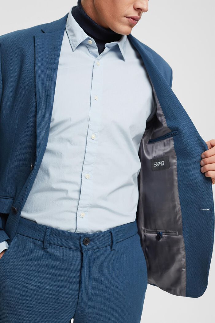 Mix & Match: Blazer mit Birdseye-Muster