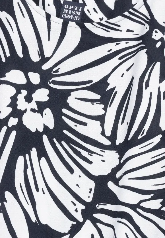 CECIL Viskose Blumenprint Bluse