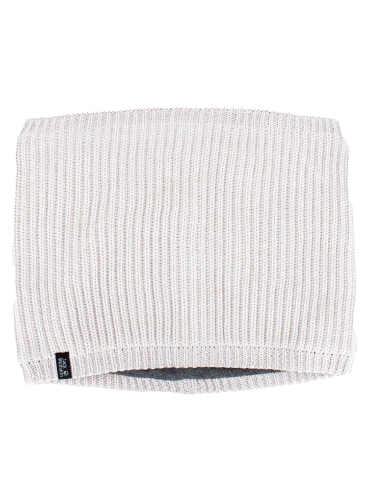 Jack Wolfskin Accessoires New White Loop Tube Wolle Fleece in Grau günstig kaufen onesize