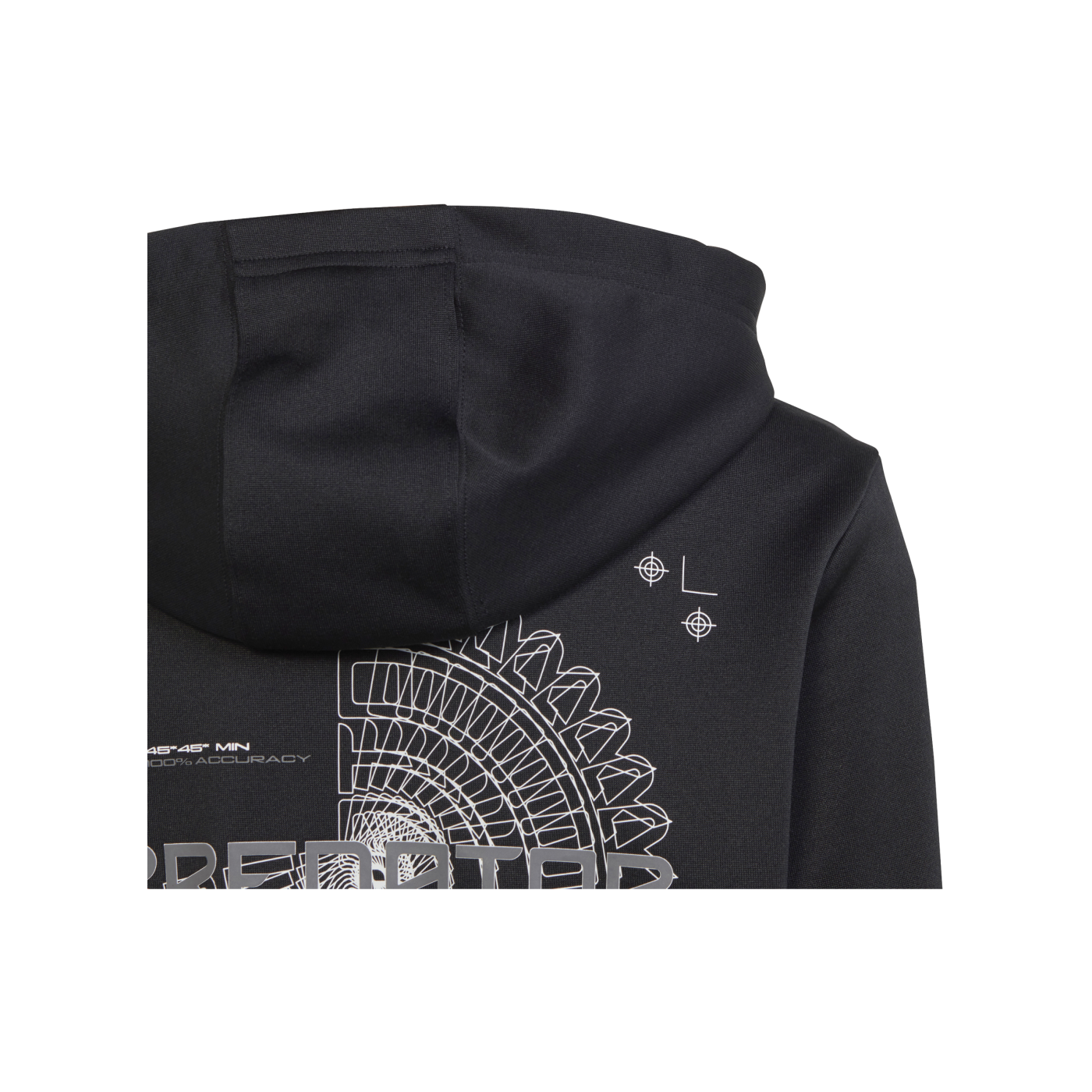 adidas Predator Kapuzenjacke Kids Schwarz