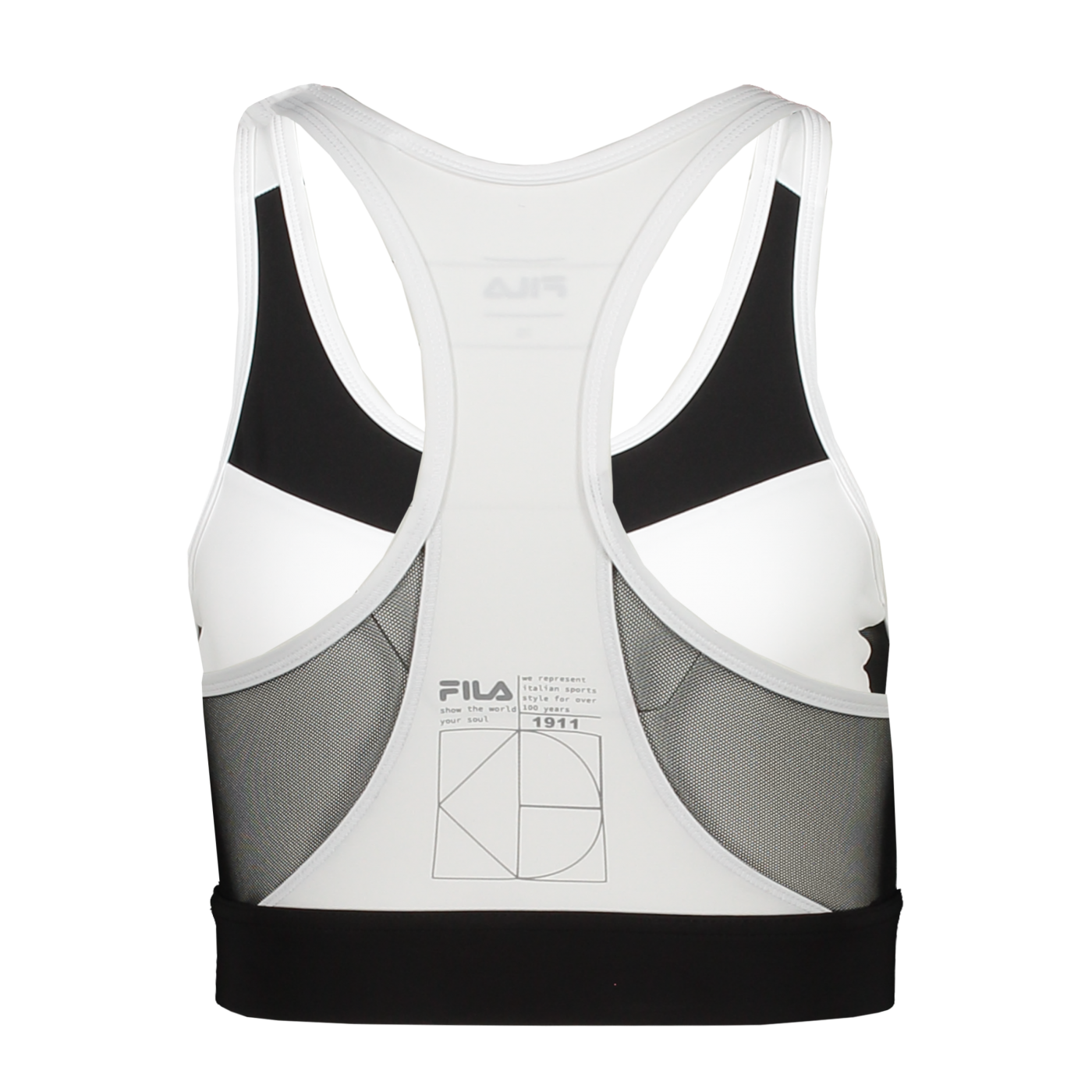 FILA RABENAU Sport-BH Damen Weiss F13000